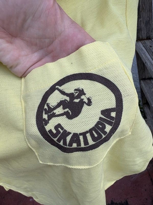 1970s Skatopia Instructor Polo Shirt, Skatemaster Tate, photo 3