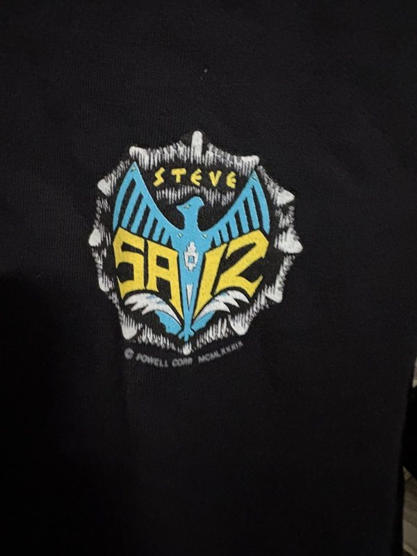 1989 Powell Peralta Steve Saiz Long Sleeve Mock Neck Tee, USA, M, photo 2