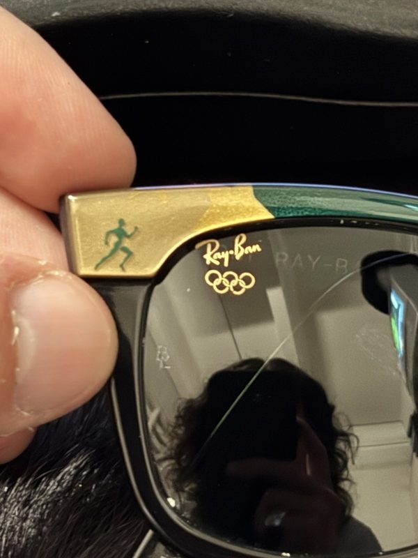 1996 Atlanta Olympics B&L Ray-Ban Sport Wayfarer Sunglasses, USA, with Case, photo 2